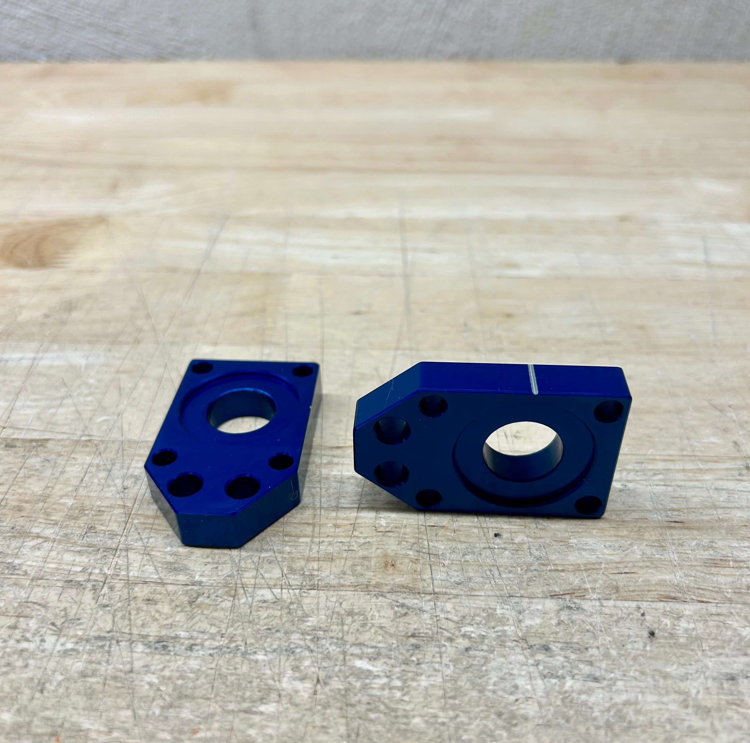 MX Bonz KLX140 Billet Axle Block Set